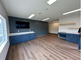 Employee Break Room - Painting project by Ability Services